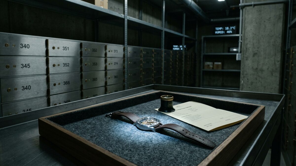 How a Patek Stays Secure While It Backs a Loan